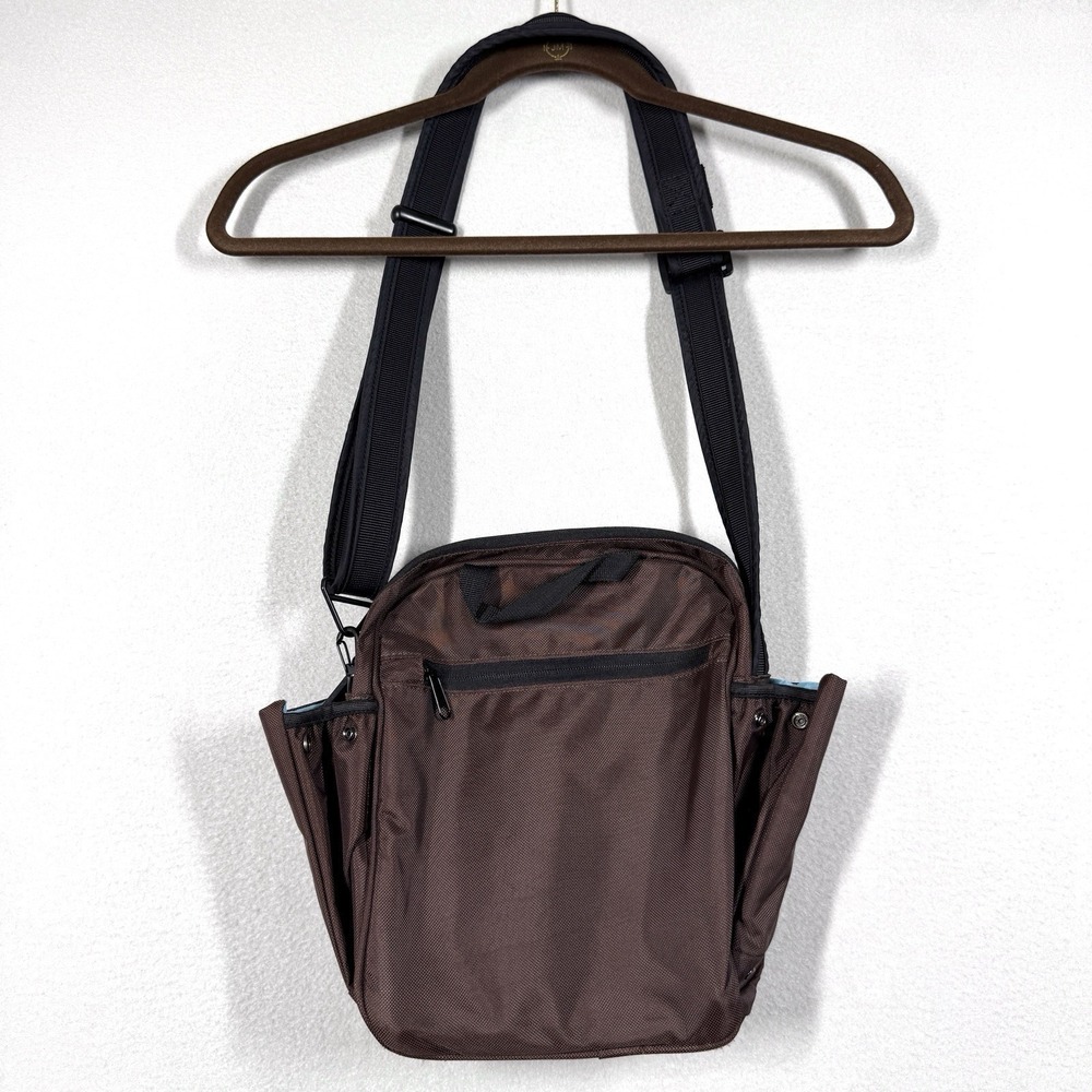 PacSafe Bag MetroSafe 200 Anti-Theft Cross Messenger Travel Unisex Travel Brown - Picture 5 of 13